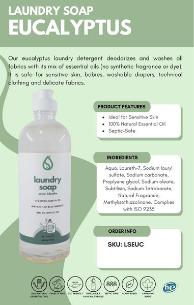 Laundry Liquid - Eucalyptus