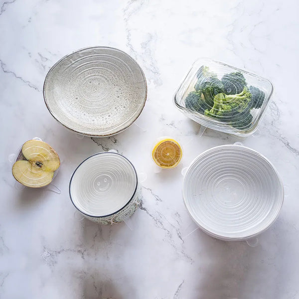 Reusable Dish Covers, Set of 6